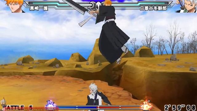 Ichigo (Shikai) Time Attack Bleach Heat the Soul 3 смотреть онлайн