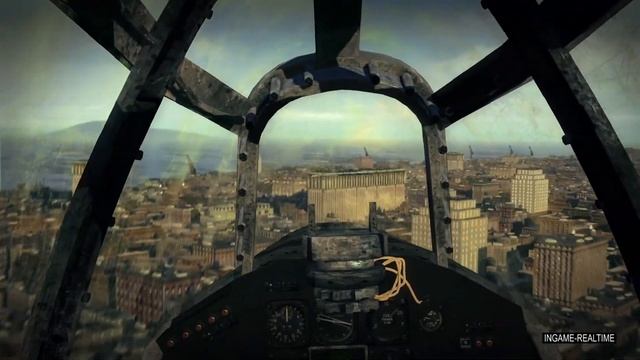 Iron Wings - flying over NY '41 on a Spitfire смотреть онлайн