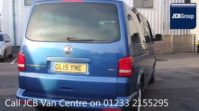 GL15YME Volkswagen Transporter 2.0 TDI 140PS Mini Bus LWB 2l JCB VAN CENTRE ASHFORD смотреть онлайн