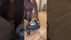 Как пользоваться моющим пылесосом Karcher Puzzi 8/1 c