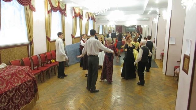 Венгерский бальный, Па де Труа, Испанский вальс. Бал "Зимние каникулы" 26.01.2020 смотреть онлайн