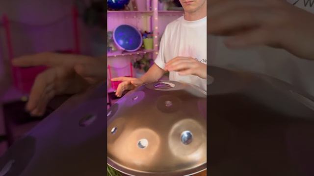 Звучание двухстороннего хэндпана Pygmy F# 18 нот / #kosmosky #hang #ханг #handpan #хэндпан смотреть онлайн