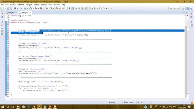 #java to prolog Connectiviry part3 смотреть онлайн