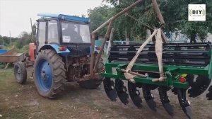 Самодельная кран балка своими руками на трактор Т40 Кран на трактор #Самодельный#трактор