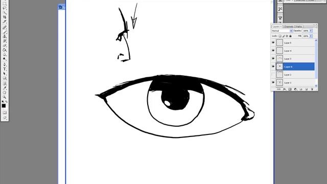 McFarlane Art Lesson - (How to Draw Eyes) смотреть онлайн