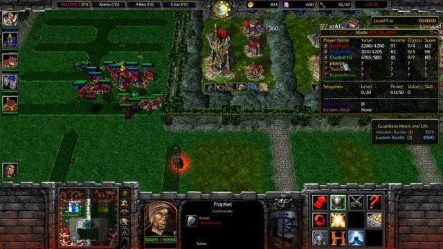 Warcraft 3 Classic HellHalt TD Competitive #119 no sound смотреть онлайн