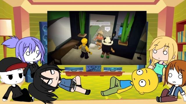 ?Roblox Characters React To Animation Roblox Videos ?|| Gacha Life || Gacha Lovely || Part 17 смотреть онлайн