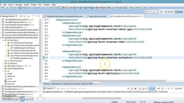34.Spring Boot Actuator basics | Production Monitoring and Management with Spring Boot Actuator смотреть онлайн