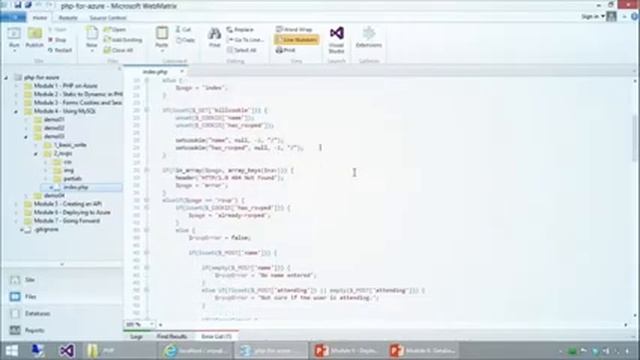 PHP for Azure - Complete Training Course - MVA- Coding Arena смотреть онлайн