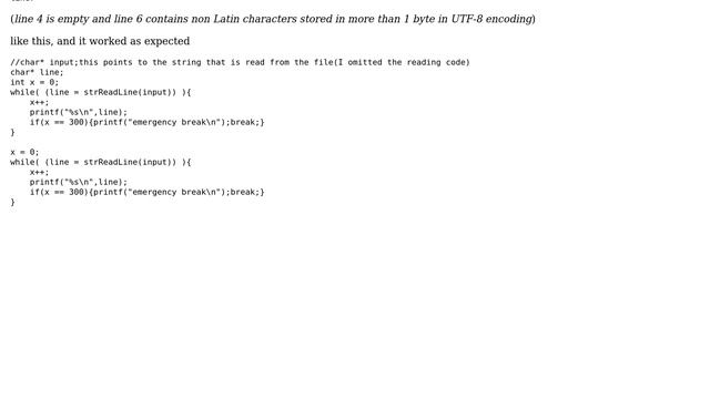 Code Review: strReadLine function (read line by line from a string) смотреть онлайн