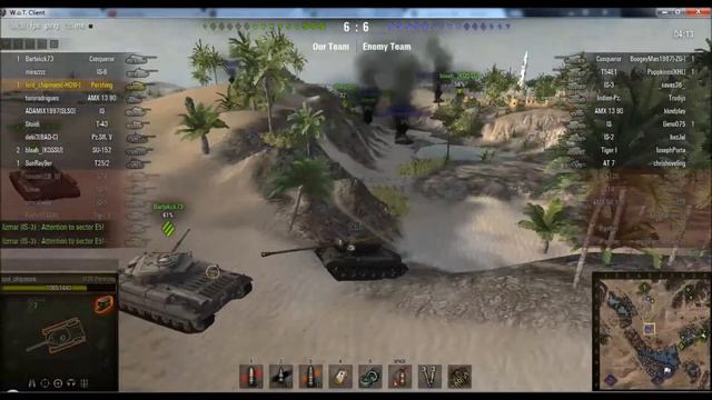 World of Tanks Commentary: M26 Pershing, Damage Record смотреть онлайн