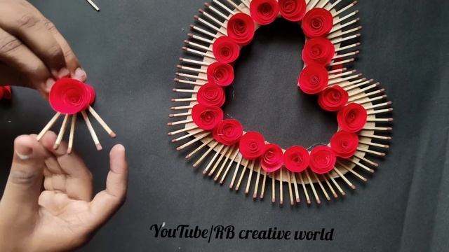 2 Beautiful Wall Hanging Craft| Best Out Of Matchsticks and Cardboard смотреть онлайн