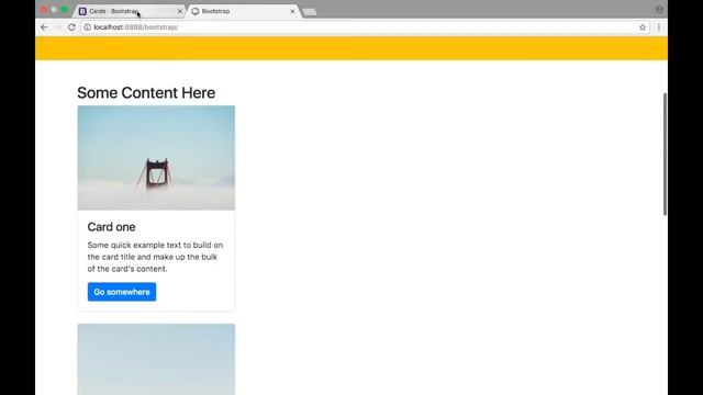 Getting Started With Bootstrap 4, Part 9: Cards смотреть онлайн