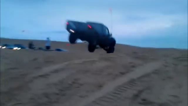 Silver Lake Sand Dunes Blue Ford Raptor SVT смотреть онлайн