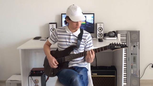 Dream Theater - Another Day (Guitar Solo Cover) смотреть онлайн