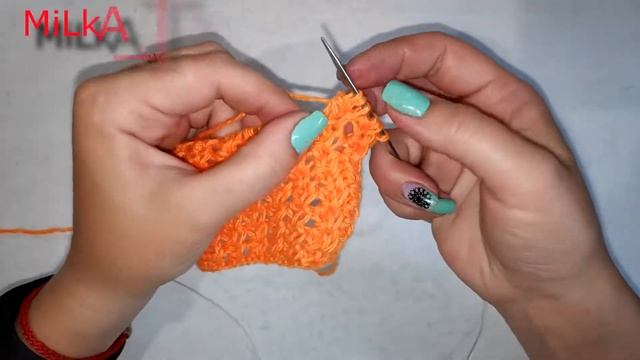 Простой Летний Ажурный Узор Спицами | Simple Summer Openwork Knitting Pattern