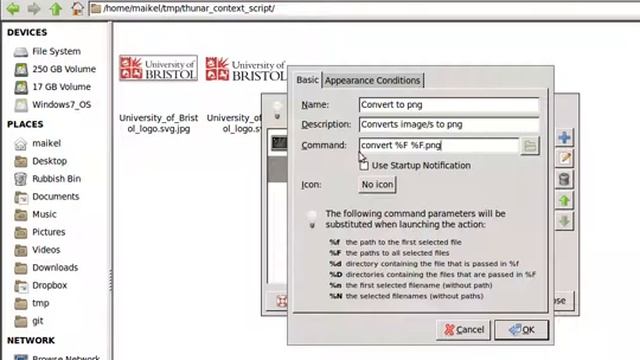 How to add context menu to Thunar file manager смотреть онлайн