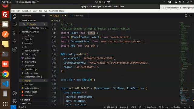 Upload Images to AWS S3 Bucket in React Native смотреть онлайн