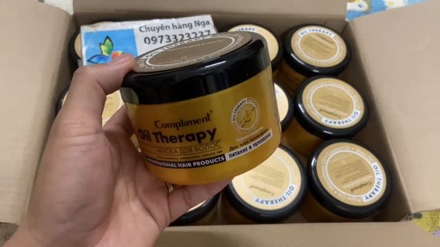 Ủ tóc Compliment Oil Therapy Argan Oil thuộc dòng chăm sóc mùi thơm Argan 500ml cho tóc khô và thư смотреть онлайн