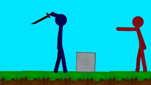 Майнкрафт Анимация стикмен в майнкрафт рисуем мультфильмы 2 AT2 DC2 смотреть онлайн