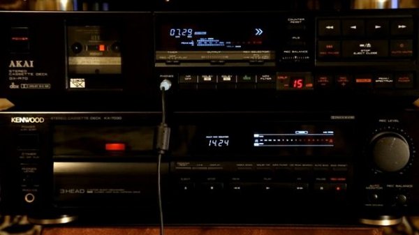 Сравниваем три кассетные деки на кассете MAXELL XLII / Compare 3 cassette deck, uses MAXELL XLII