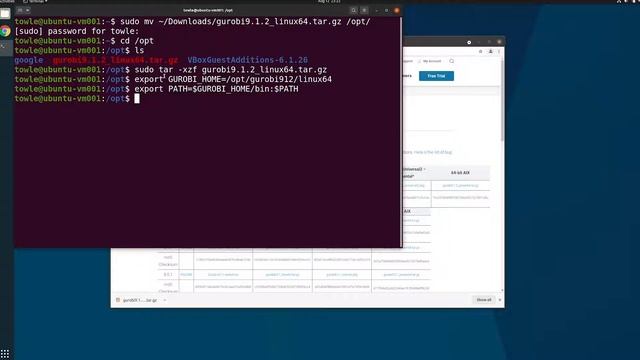 Gurobi Installation Guide: Linux смотреть онлайн