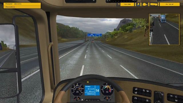 Euro Truck Simulator1 #44| Король дорог! Прошел игру!!! ETS, ЕТС смотреть онлайн