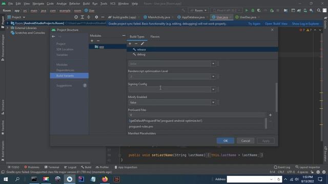 Unsupported Class File Major Version 61