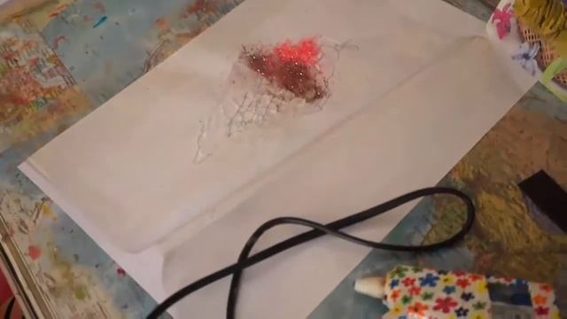 Магнитик с помощью клеевого пистолета. смотреть онлайн