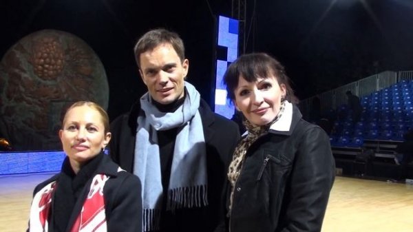 Kalinicheva Karina, Bekmametov Stanislav & Urban Nataliya, Interview at Champions Cup 2010