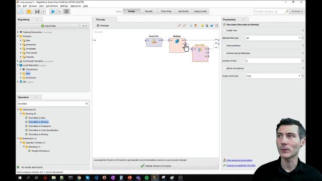 Discretization with Rapidminer смотреть онлайн