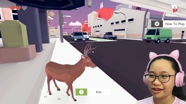 DeeeeR Simulator Gameplay! - Im a crazy DEER!!! смотреть онлайн