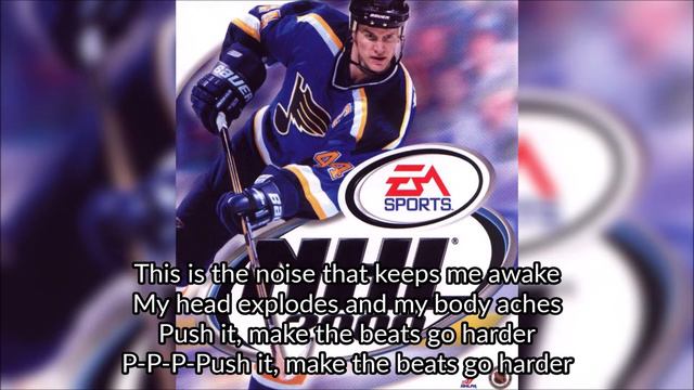 Garbage - Push It (+ Lyrics) - NHL 2000 Intro Song смотреть онлайн
