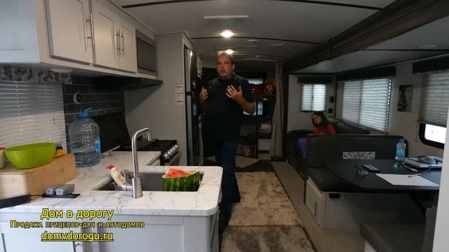Системы безопасности в домах на колесах на примере американского прицепа Keystone Bullet 290 BHS смотреть онлайн