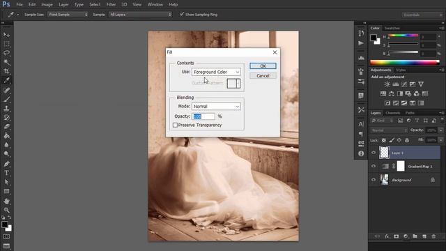 How To Create A Photoshop Sepia Effect Action