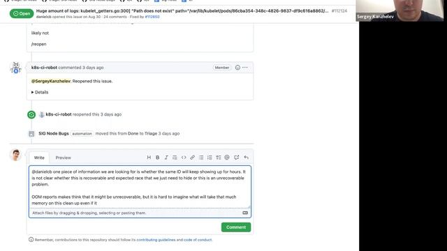 Kubernetes SIG Node CI 20221012 смотреть онлайн
