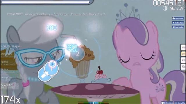 Osu! - Daniel Ingram - Pinkie the Party Planner [Hard] смотреть онлайн