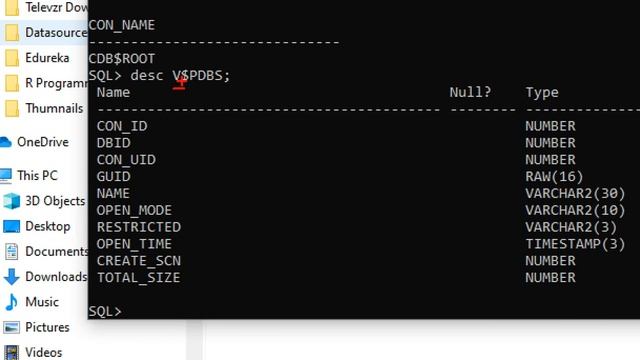 Sadiq Creating Pluggable Database in Oracle 12c смотреть онлайн
