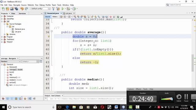 M251 Java ArrayList смотреть онлайн