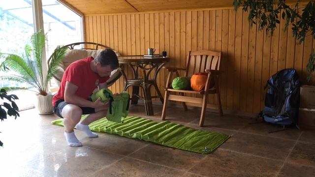 Двухспальный надувной коврик от компании Naturehike за 4 тысячи с AliExpress.Лучший каремат в 2020? смотреть онлайн