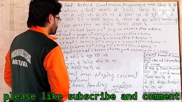 past perfect continuous/progressive tense class 8th by LK sir on LK English trainer смотреть онлайн