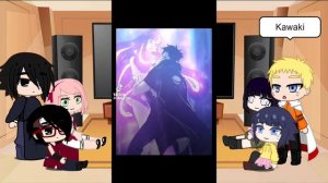 Uzumaki and Uchiha family react to Boruto two blue vortex