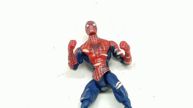 SPIDERMAN 1, 2, 3 action figures (Sam Raimi Trilogy, Tobey Maguire Spider-man) UNBOXING and REVIEW! смотреть онлайн