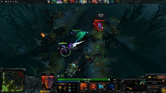 Dota 2 - Road to 2k MMR! - Lion support смотреть онлайн