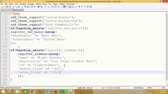 WordPress theme development tutorial part-6 | wordpress tutorial for beginners | wordpress tutorial смотреть онлайн