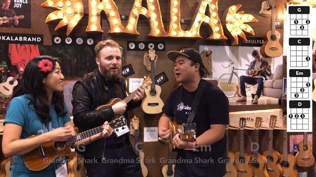 Baby Shark (Chords) // Easy Ukulele Play-Along смотреть онлайн
