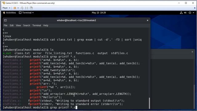 Linux Intro (pt 4) - Working with Text Files (sort, cut, grep, find) смотреть онлайн