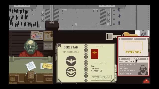 Papers, Please - Jorji tries to help [Part 14] смотреть онлайн
