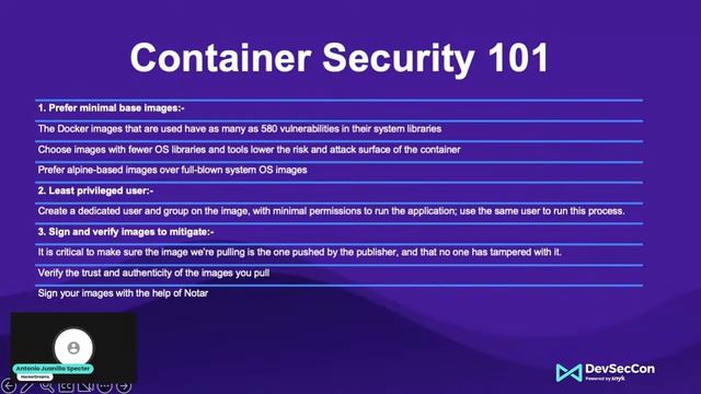 Docker & Kubernetes security 101 смотреть онлайн