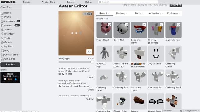 КАК СТАТЬ ПИГГИ КЛОУНОМ В РОБЛОКС ??? | Roblox | Роблоксер Альберт смотреть онлайн